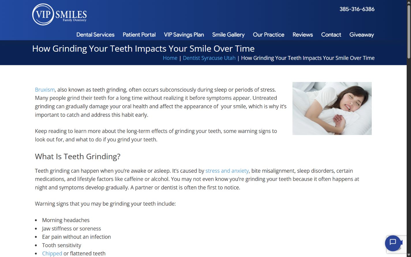 Desktop article — A representative article with title, breadcrumbs, text, and supporting imagery.